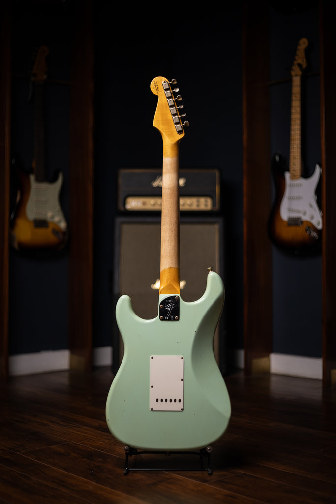 Fender Custom Shop Post Modern Stratocaster Journeyman Relic Electric Guitar - Aged Surf Green