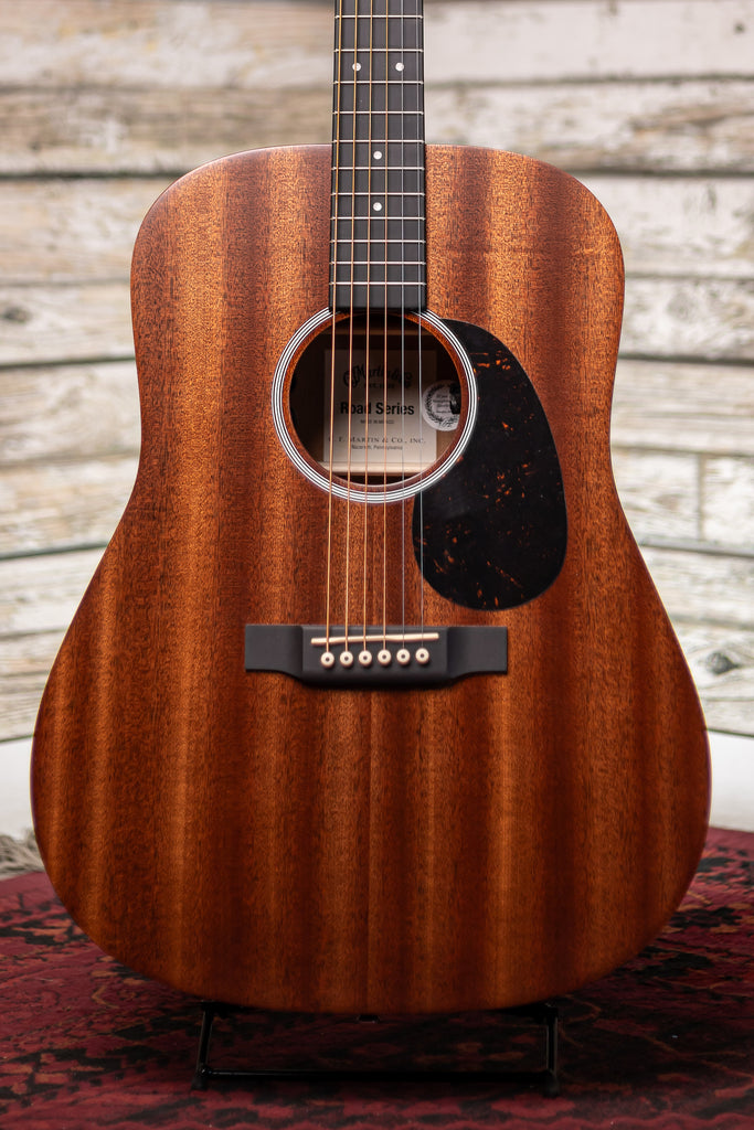 Martin D-10E Road Series Acoustic-Electric Guitar - Natural Sapele