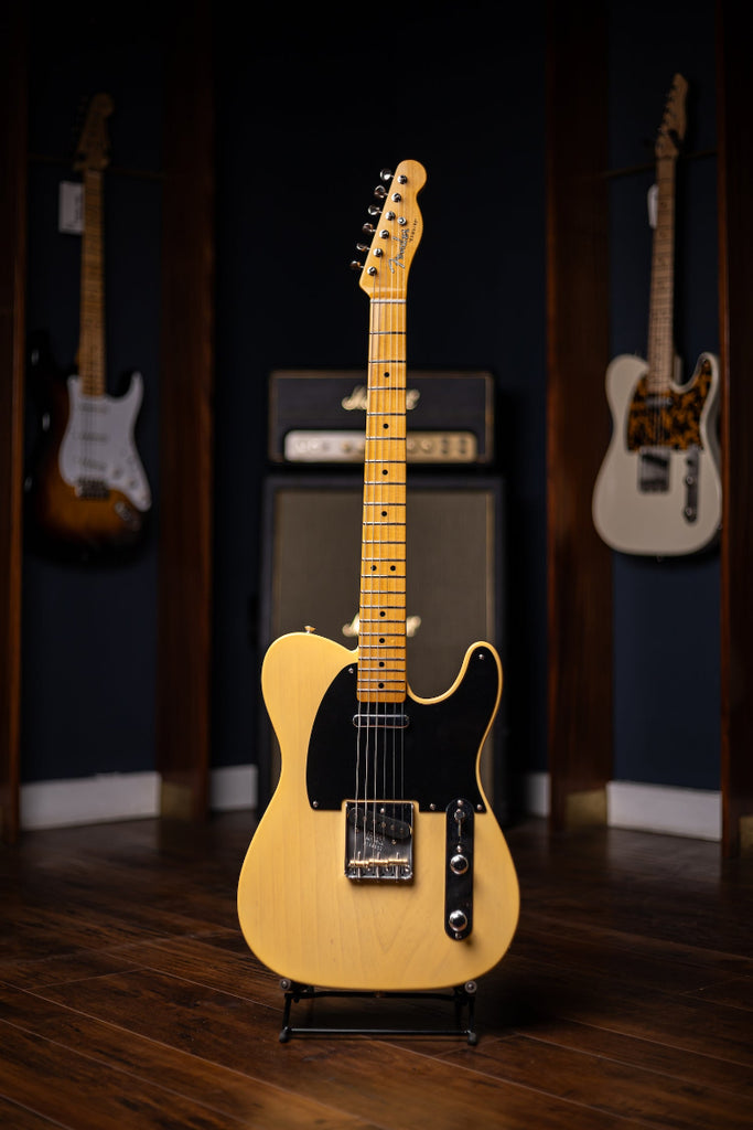 Fender Custom Shop Vintage Custom 1950 Double Esquire NOS Electric Guitar - Blonde