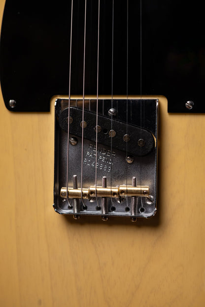 Fender Custom Shop Vintage Custom 1950 Double Esquire NOS Electric Guitar - Blonde