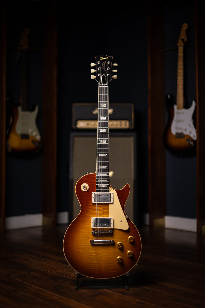 Gibson Custom Shop Murphy Lab 1959 Les Paul Standard Reissue Light Aged Electric Guitar - Cherry Tea Burst