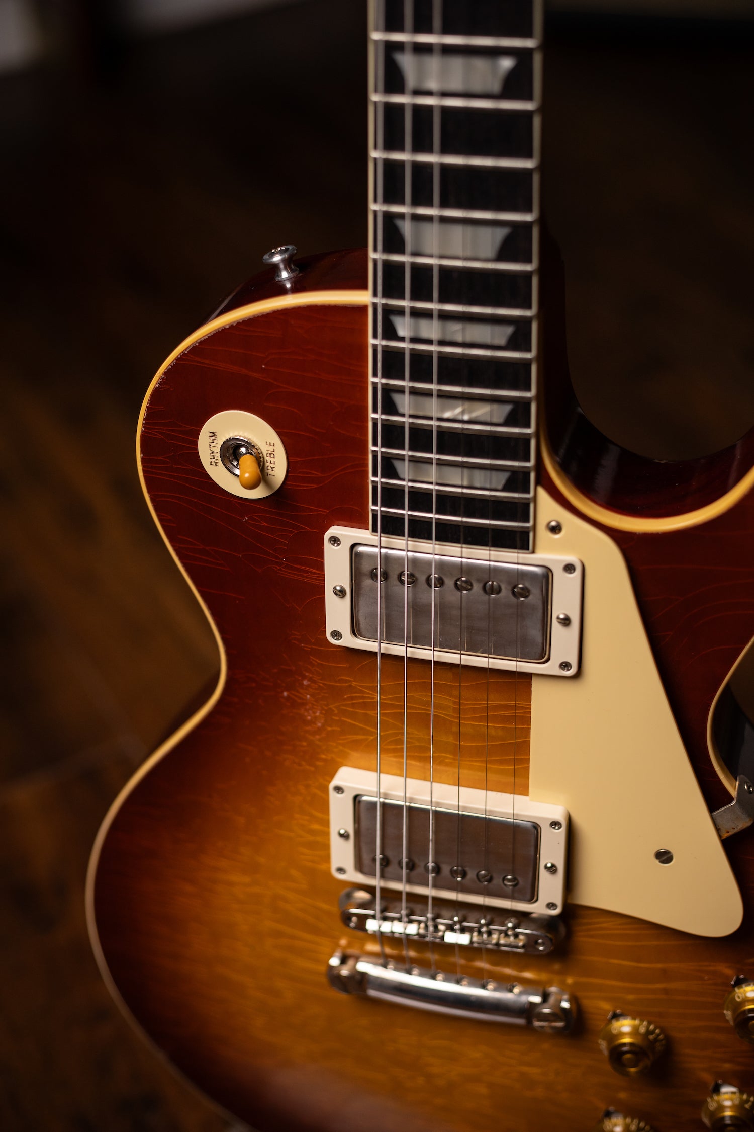 Gibson Custom Shop Murphy Lab 1959 Les Paul Standard Reissue Light Aged Electric Guitar - Cherry Tea Burst