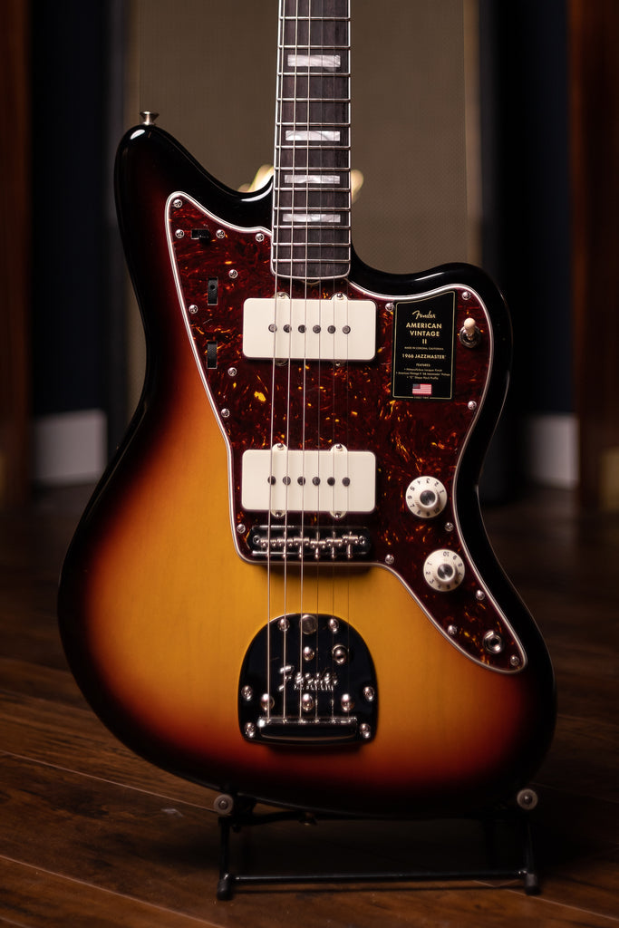 Fender American Vintage II 1966 Jazzmaster Electric Guitar - 3 Color Sunburst