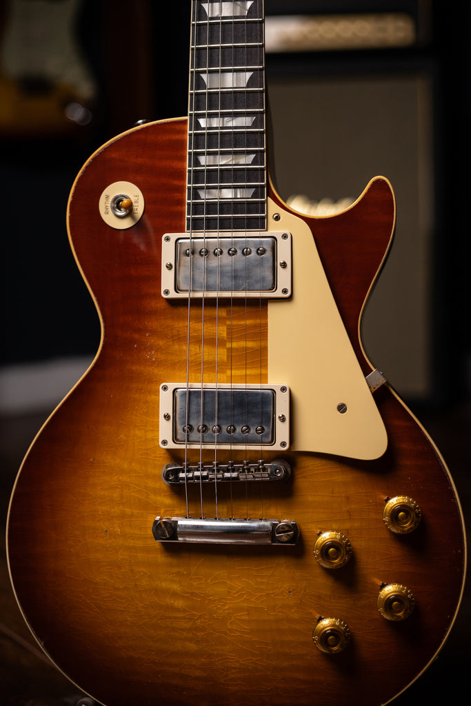 Gibson Custom Shop Murphy Lab 1959 Les Paul Standard Reissue Light Aged Electric Guitar - Cherry Tea Burst