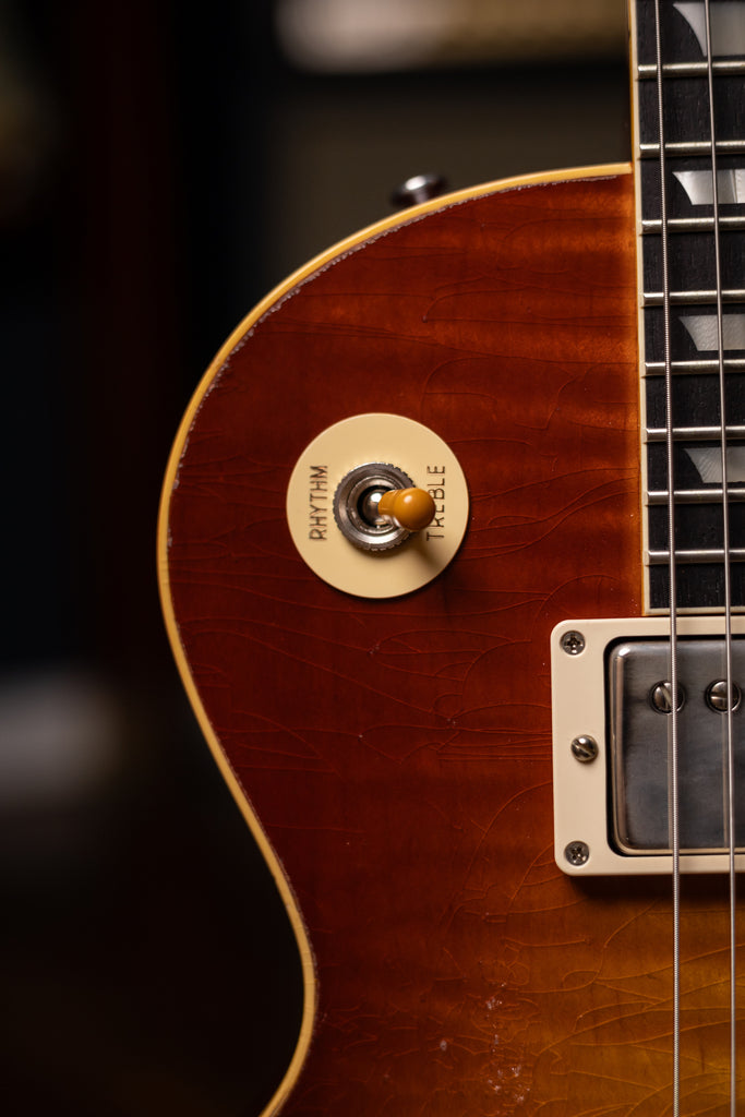 Gibson Custom Shop Murphy Lab 1959 Les Paul Standard Reissue Light Aged Electric Guitar - Cherry Tea Burst