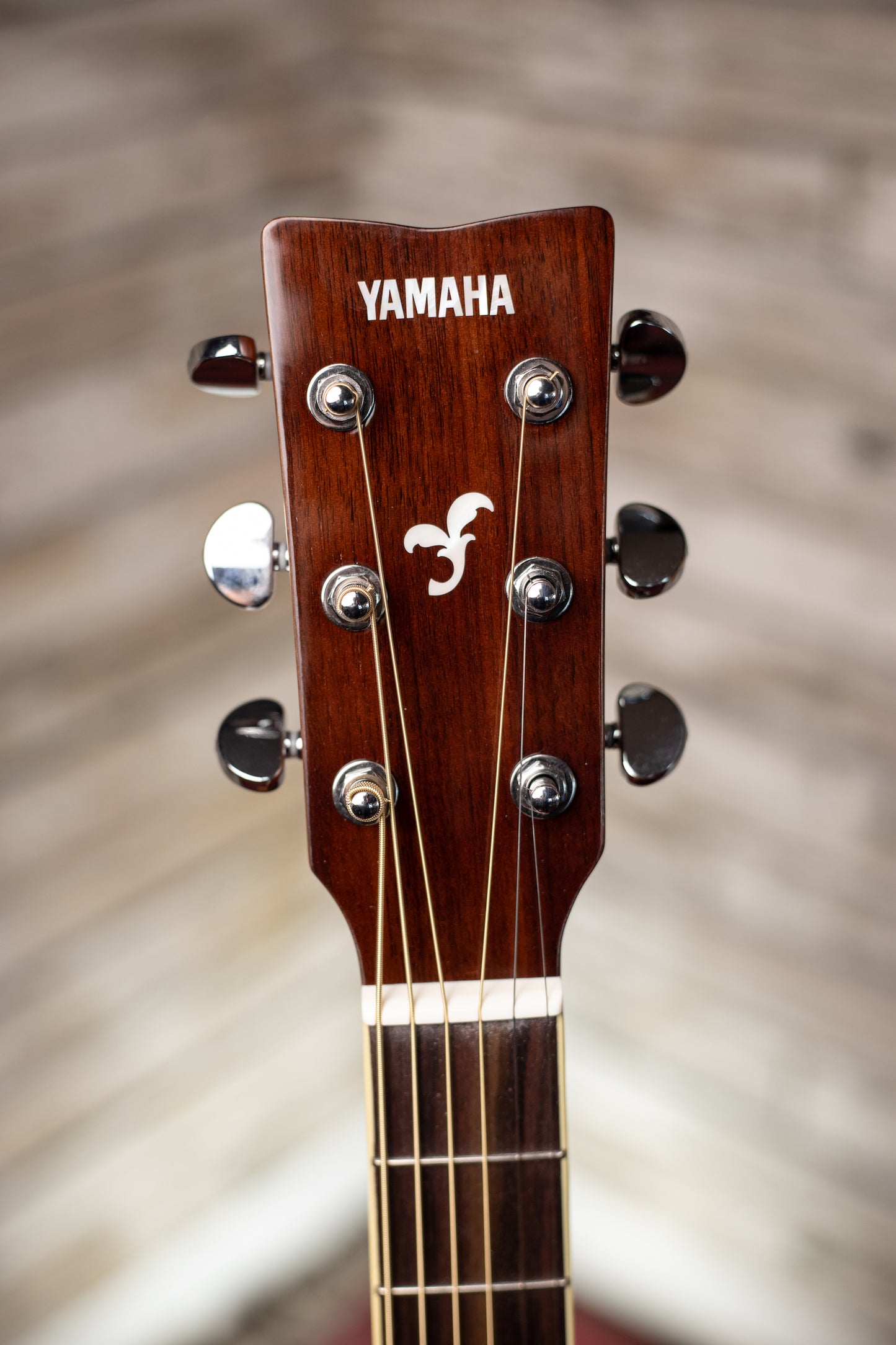 Yamaha FG-TA TransAcoustic Dreadnought Guitar - Brown Sunburst