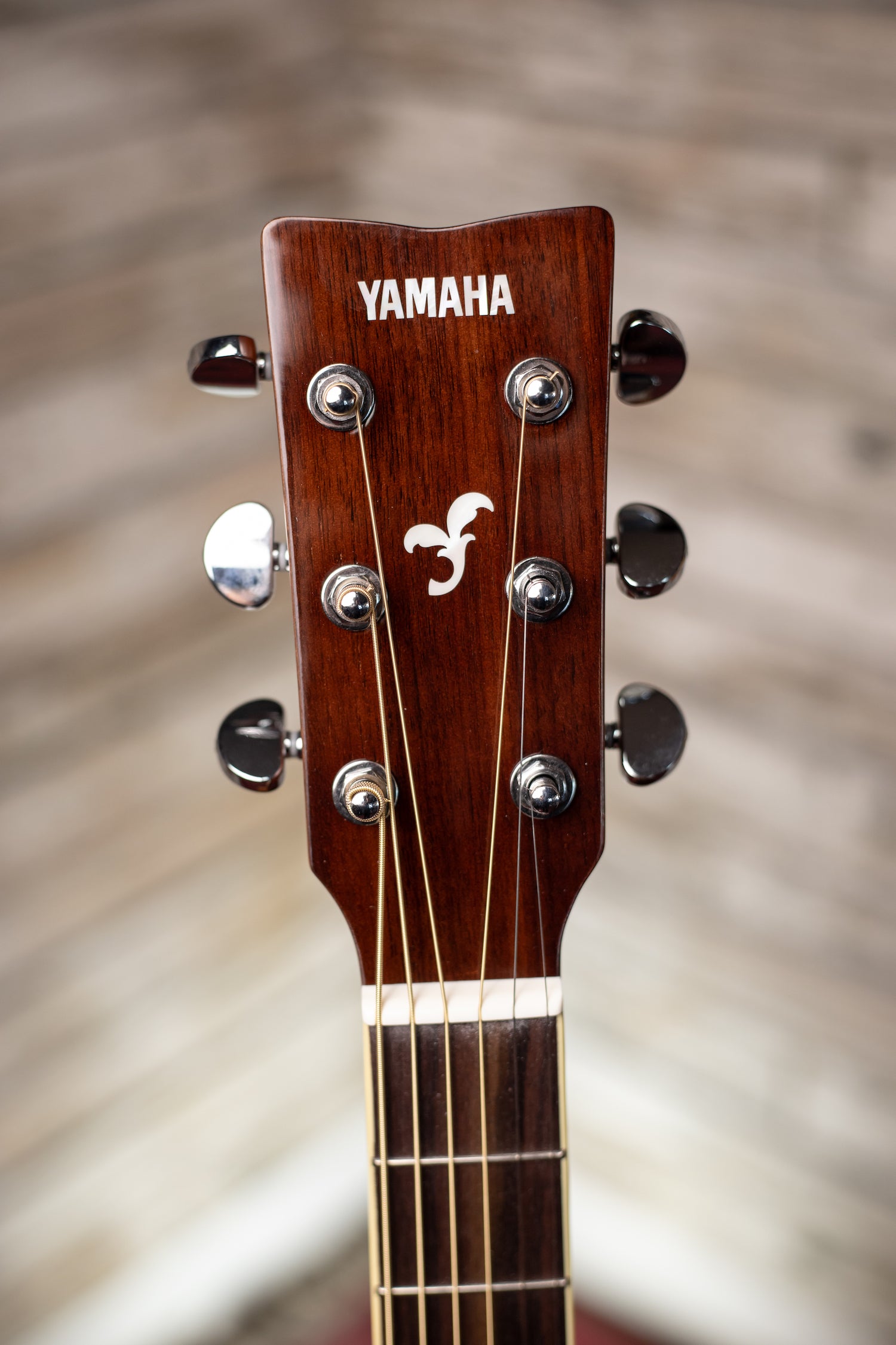 Yamaha FG-TA TransAcoustic Dreadnought Guitar - Brown Sunburst