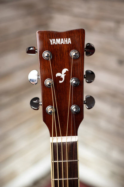 Yamaha FG-TA TransAcoustic Dreadnought Guitar - Brown Sunburst