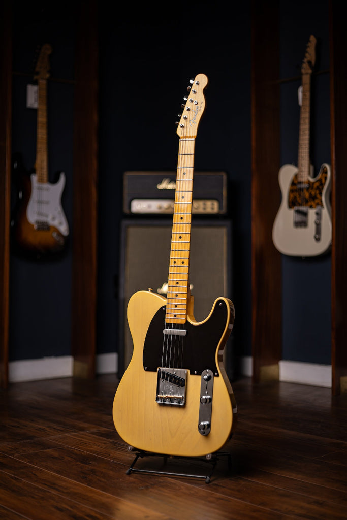 Fender Custom Shop Vintage Custom 1950 Double Esquire NOS Electric Guitar - Blonde