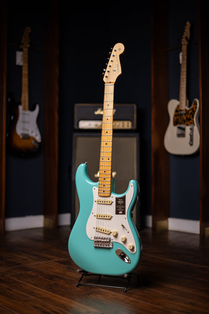 Fender American Vintage II 1957 Stratocaster® Electric Guitar - Seafoam Green