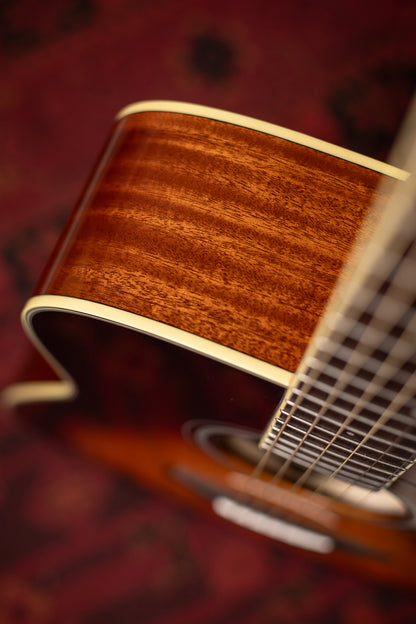 Yamaha FG-TA TransAcoustic Dreadnought Guitar - Brown Sunburst