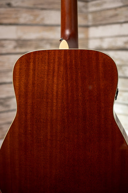 Yamaha FG-TA TransAcoustic Dreadnought Guitar - Brown Sunburst