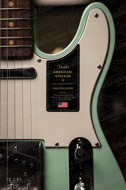 Fender American Vintage II 1963 Telecaster Electric Guitar - Surf Green