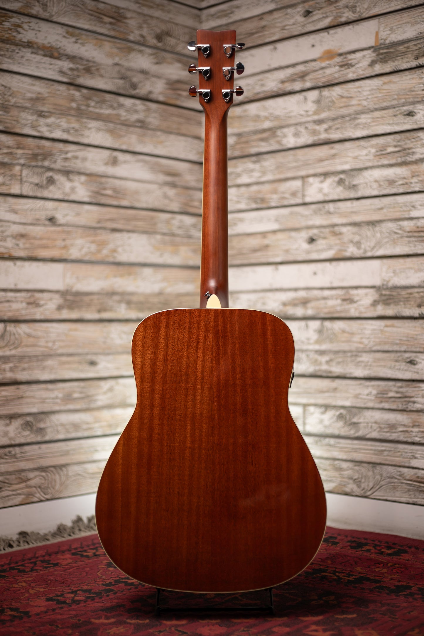 Yamaha FG-TA TransAcoustic Dreadnought Guitar - Brown Sunburst
