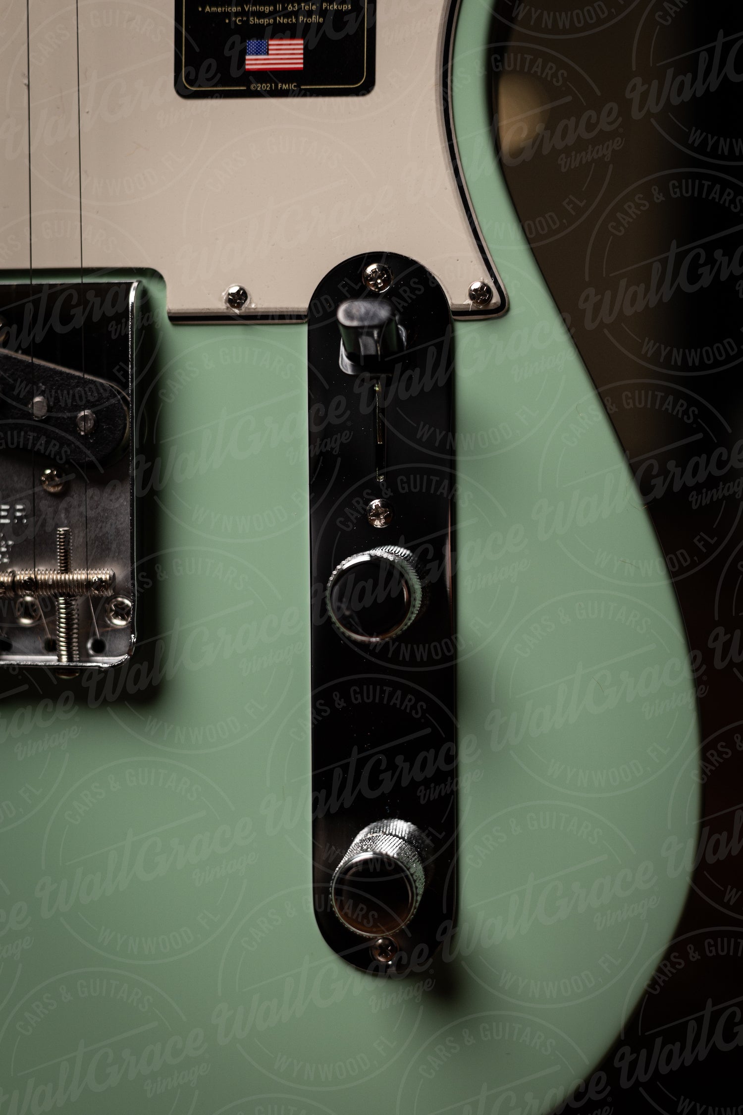 Fender American Vintage II 1963 Telecaster Electric Guitar - Surf Green