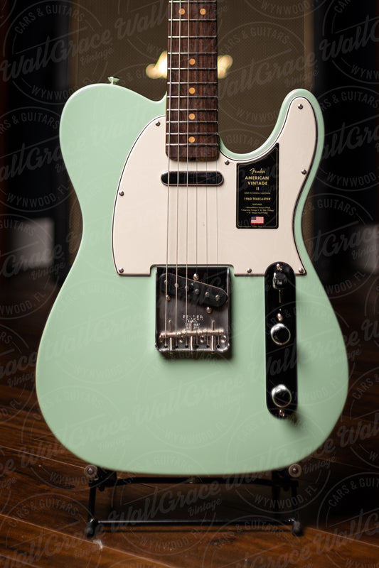 Fender American Vintage II 1963 Telecaster Electric Guitar - Surf Green