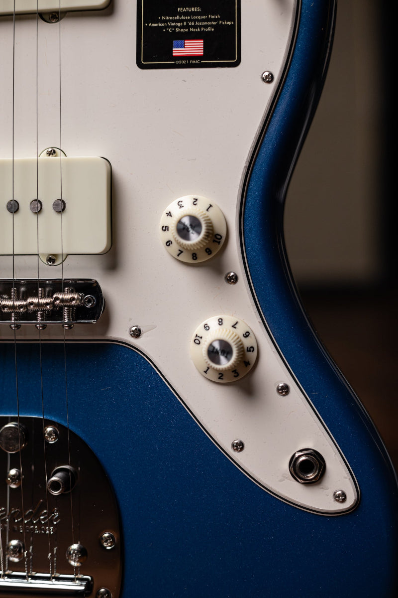 Fender American Vintage II 1966 Jazzmaster Electric Guitar - Lake Placid Blue