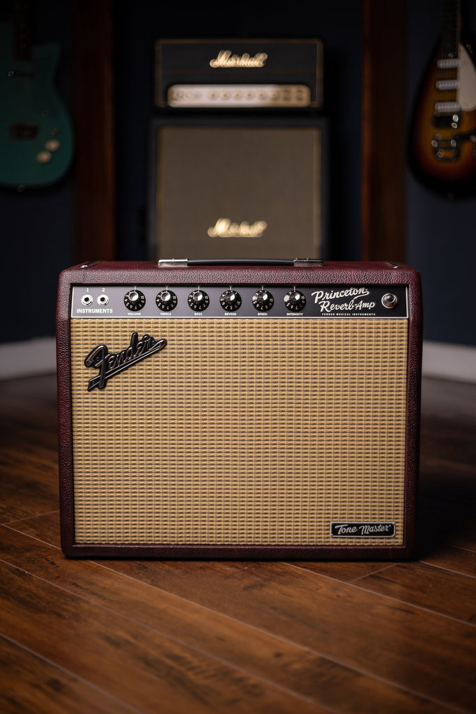 Fender FSR LTD Tone Master Princeton Reverb Combo Amp - Wine