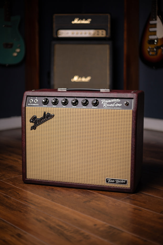 Fender FSR LTD Tone Master Princeton Reverb Combo Amp - Wine