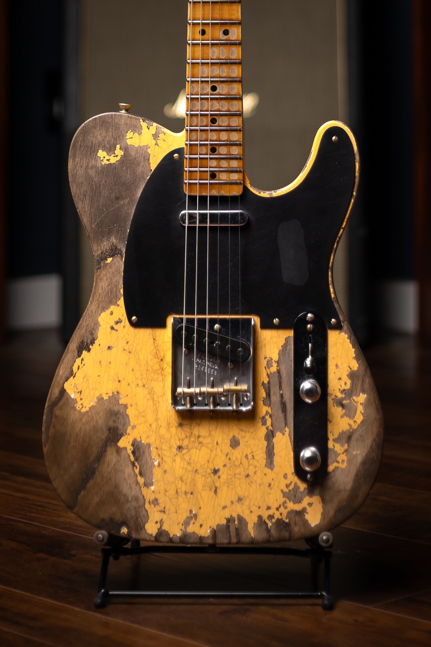 1952 Telecaster Super Heavy Relic 1-Piece Quartersawn Maple Neck - Aged Nocaster Blonde