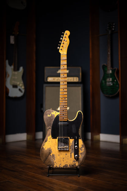1952 Telecaster Super Heavy Relic 1-Piece Quartersawn Maple Neck - Aged Nocaster Blonde