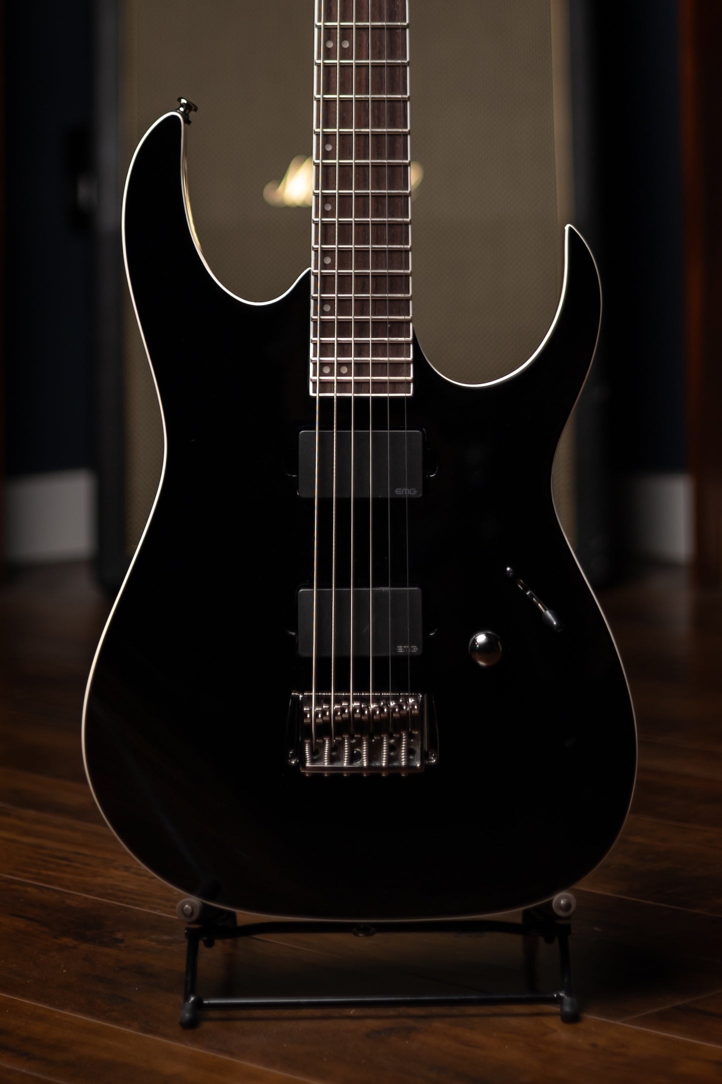 Ibanez RGIB21BK RG Iron Label Electric Guitar - Black