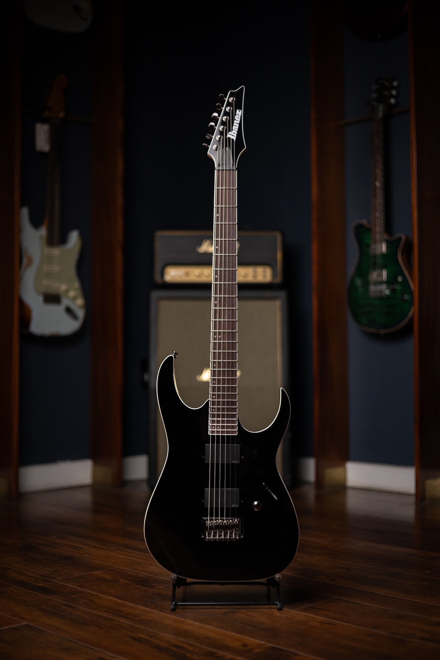 Ibanez RGIB21BK RG Iron Label Electric Guitar - Black