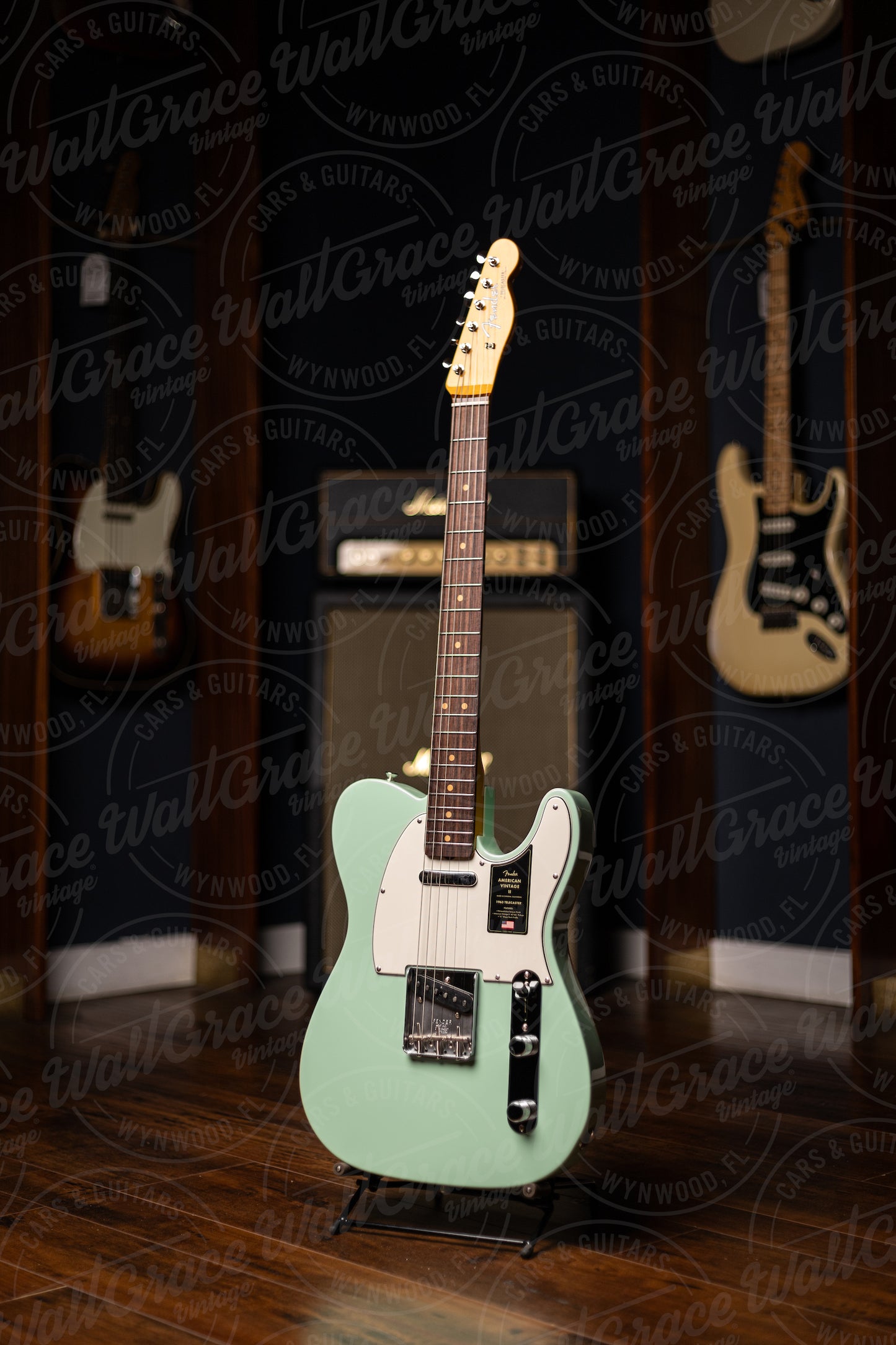 Fender American Vintage II 1963 Telecaster Electric Guitar - Surf Green