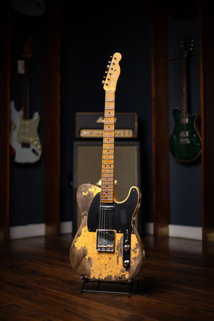 1952 Telecaster Super Heavy Relic 1-Piece Quartersawn Maple Neck - Aged Nocaster Blonde