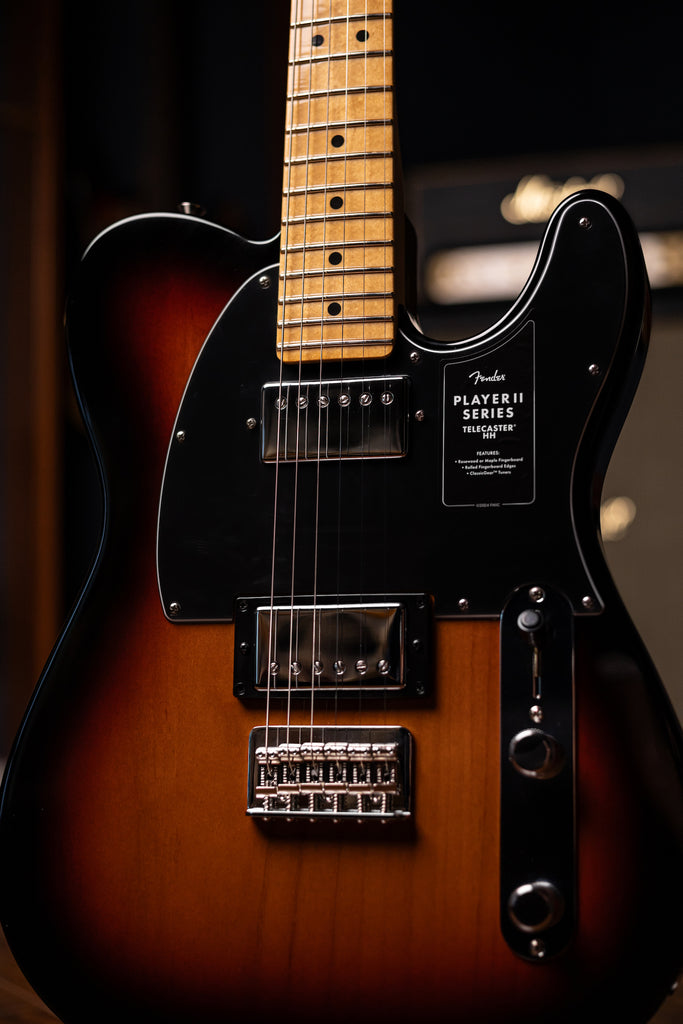 Fender Player II Telecaster HH Electric Guitar - 3-Tone Sunburst