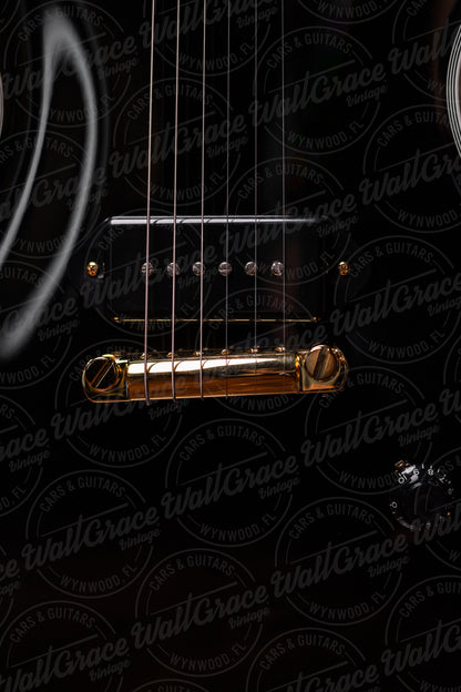 Pre-Order | Carneglia Stallion Custom P-90 Electric Guitar - Ebony