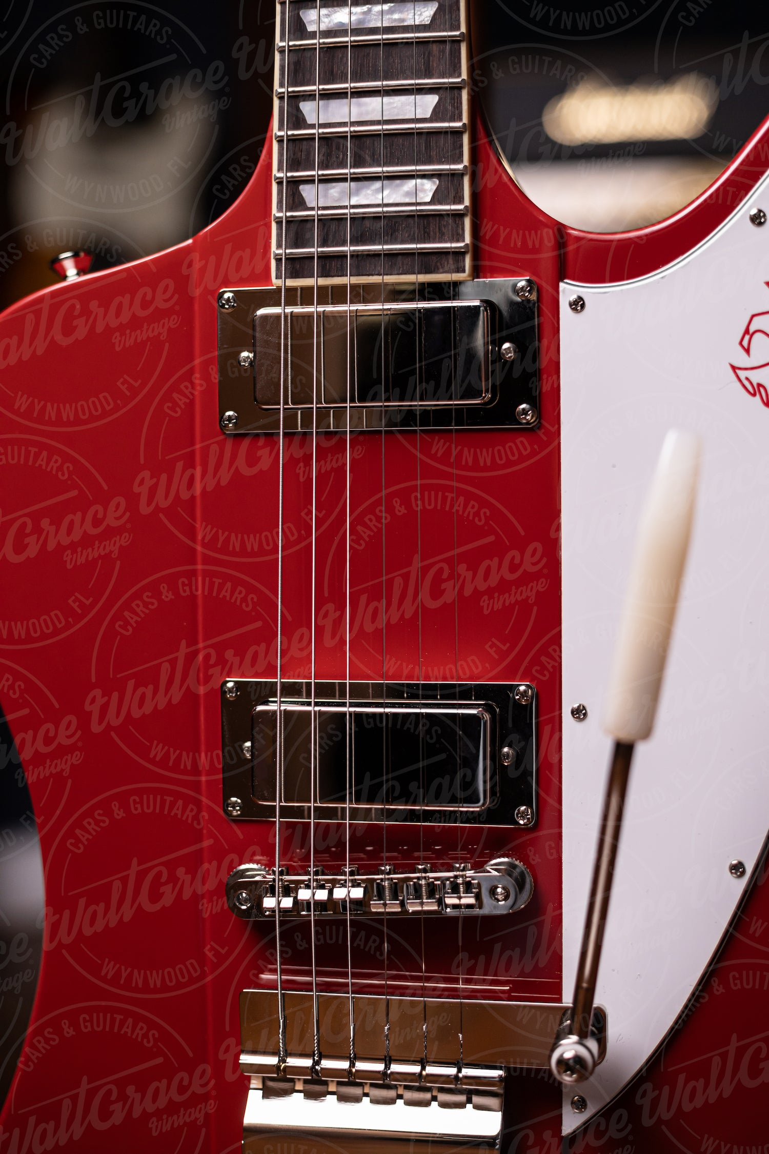 Epiphone 1963 Firebird V Electric Guitar - Ember Red