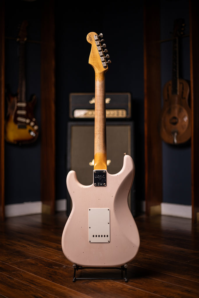 Fender Custom Shop 1959 Journeyman Stratocaster Electric Guitar - Super Faded Aged Shell Pink