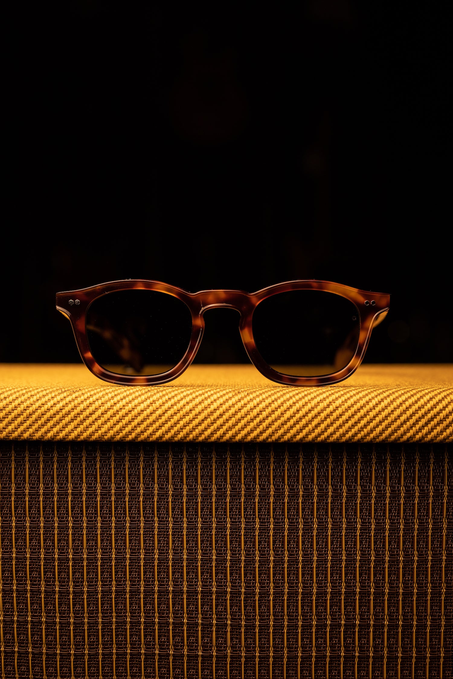 Johann Wolff Sunglasses - Carousel in Havana w/ Green Polar Lenses