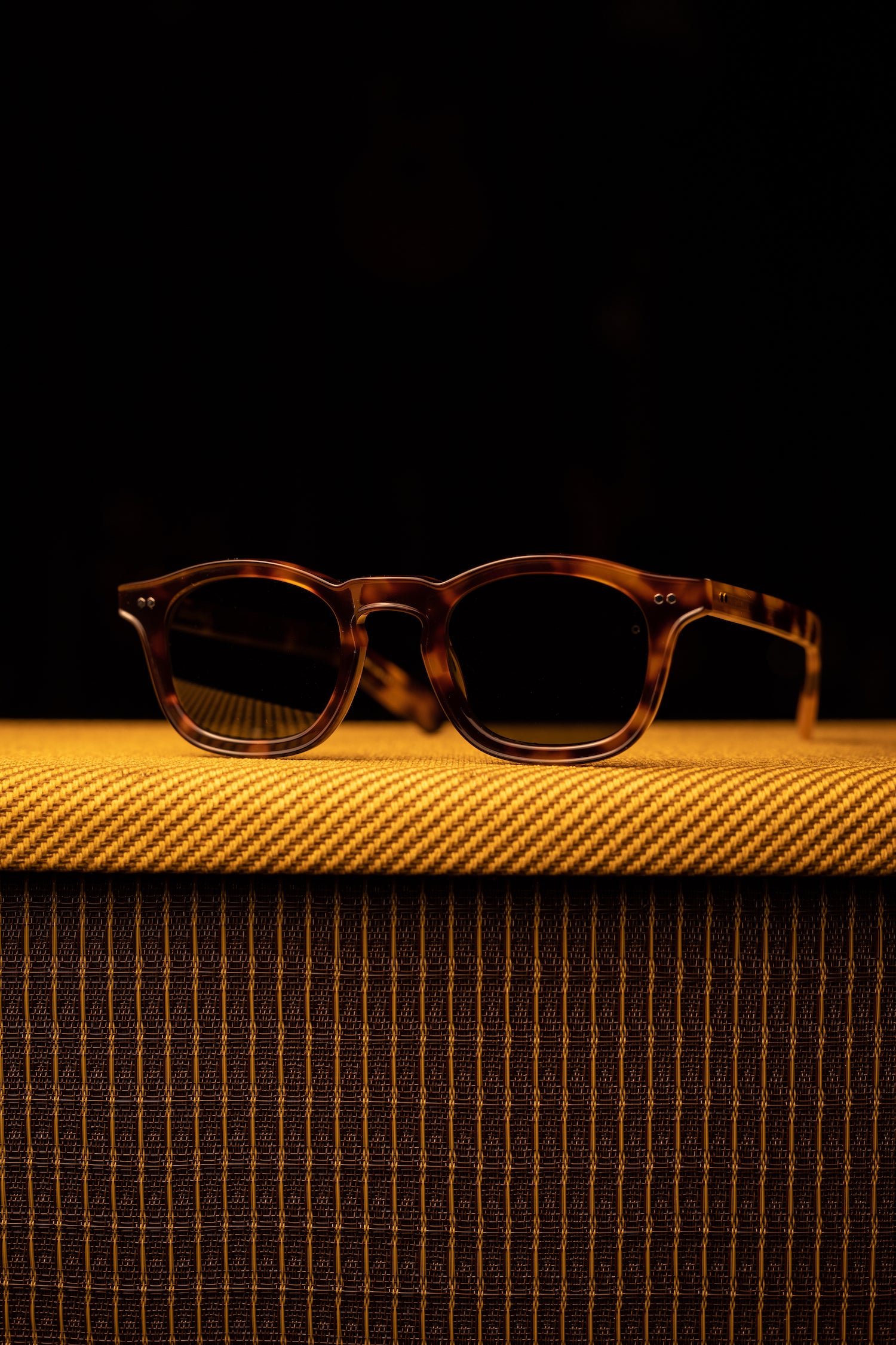 Johann Wolff Sunglasses - Carousel in Havana w/ Green Polar Lenses