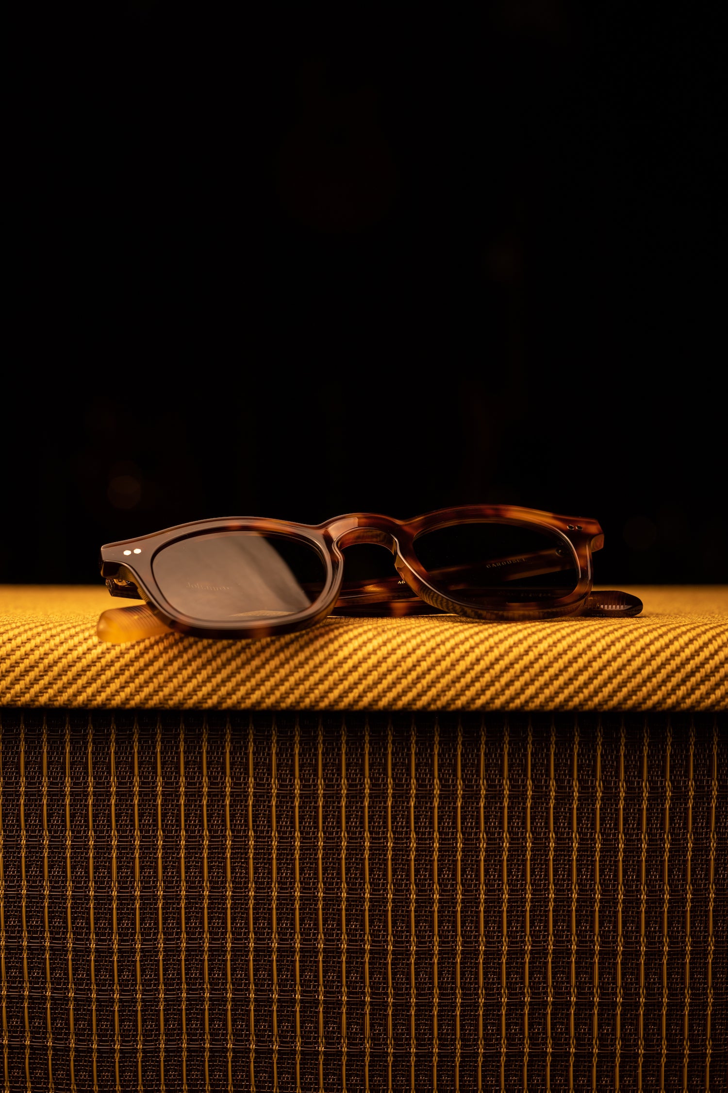 Johann Wolff Sunglasses - Carousel in Havana w/ Green Polar Lenses