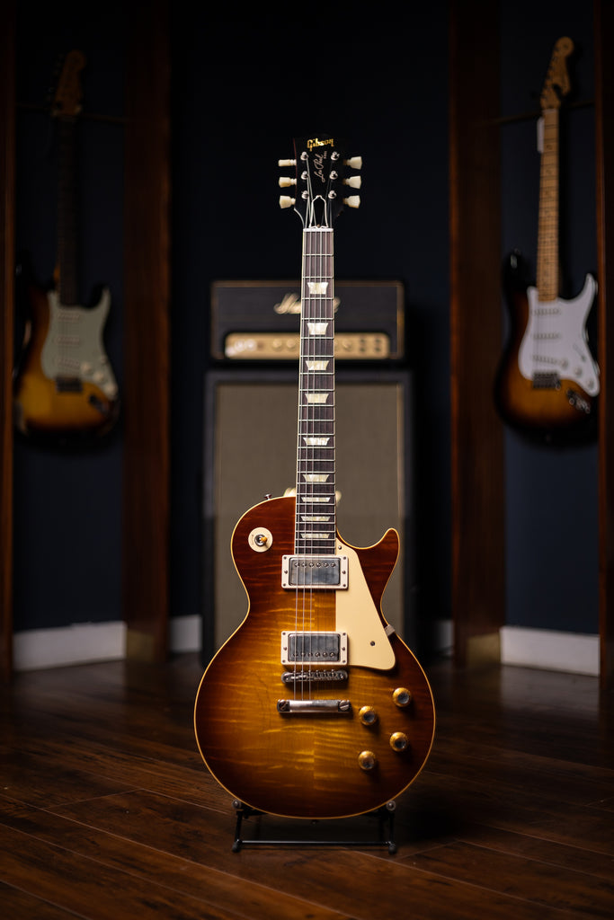 Gibson Custom Shop 1960 Les Paul Standard Reissue Electric Guitar - VOS Iced Tea Burst