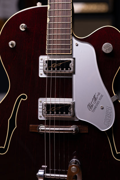2018 Gretsch G6119-1962HT Chet Atkins Tennessee Rose HT Electric Guitar - Burgundy