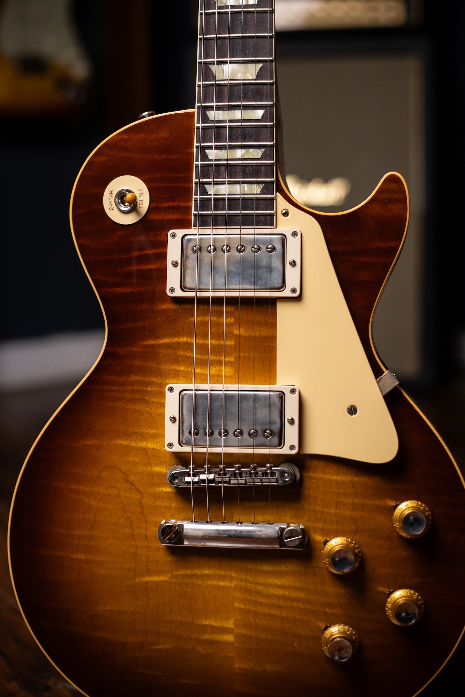 Gibson Custom Shop 1960 Les Paul Standard Reissue Electric Guitar - VOS Iced Tea Burst