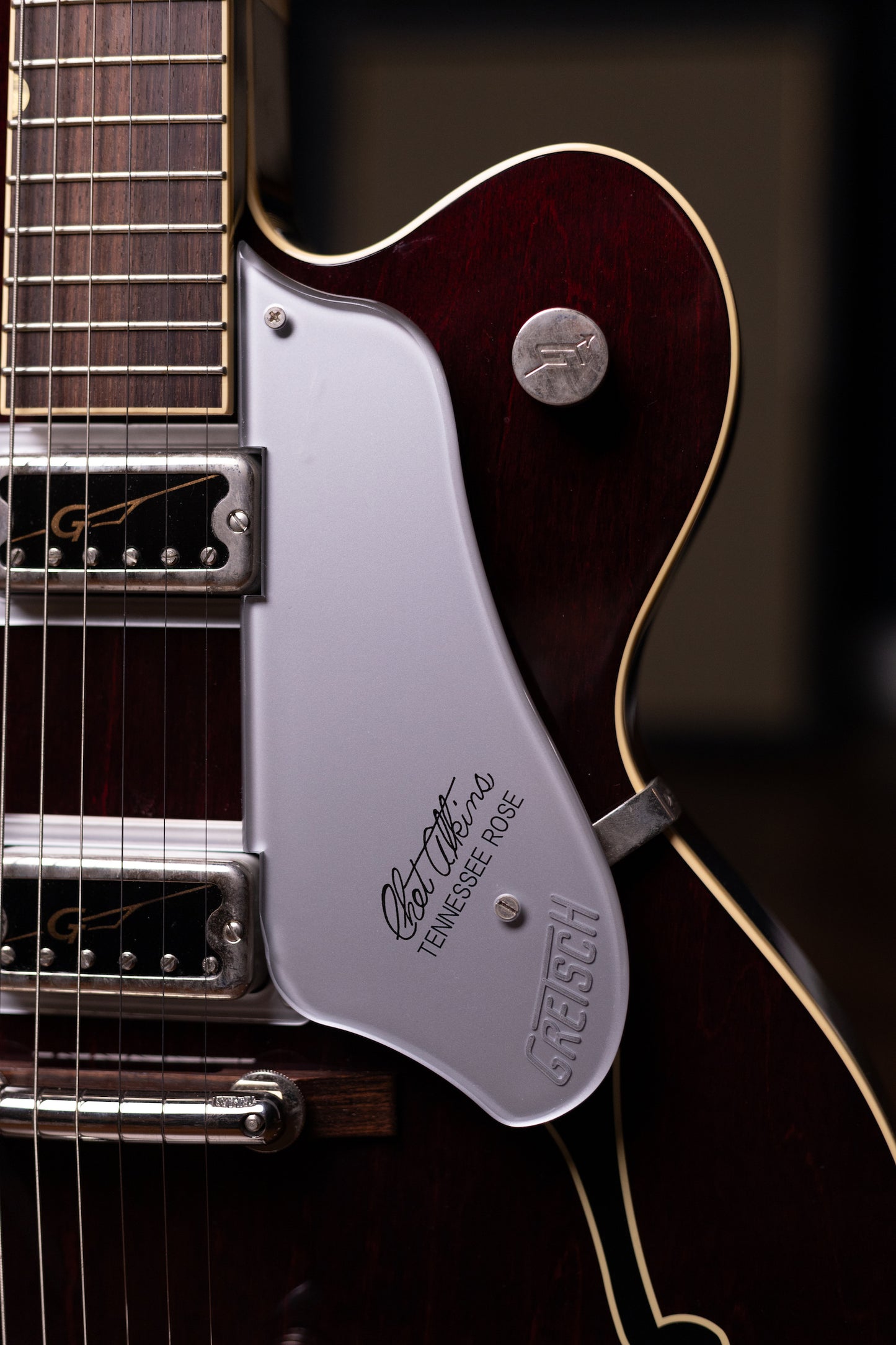 2018 Gretsch G6119-1962HT Chet Atkins Tennessee Rose HT Electric Guitar - Burgundy