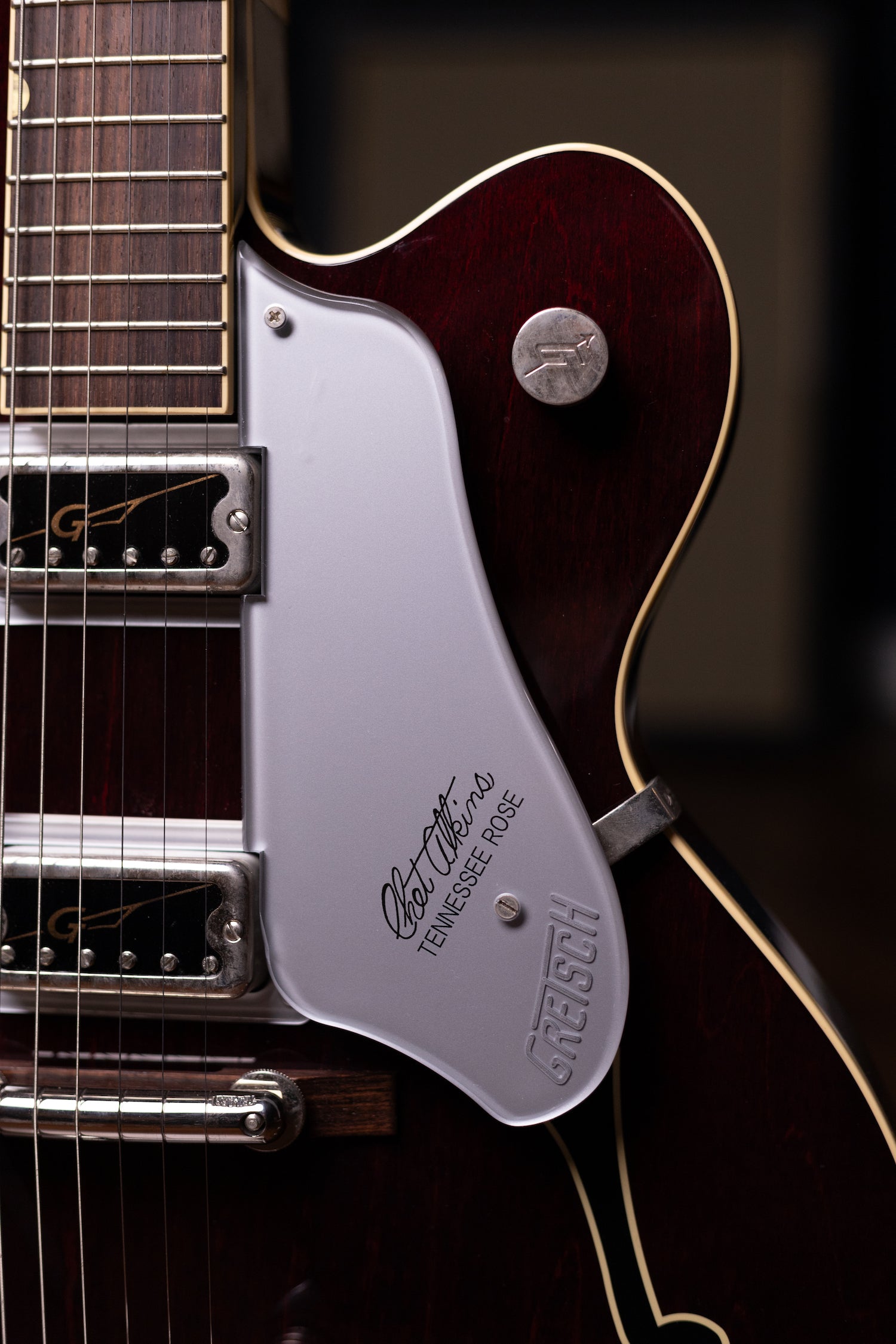 2018 Gretsch G6119-1962HT Chet Atkins Tennessee Rose HT Electric Guitar - Burgundy