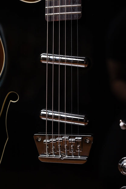 Danelectro Fifty Niner Baritone Electric Guitar - Black