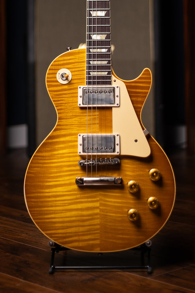 Gibson Custom Shop Murphy Lab 1959 Les Paul Standard Reissue Light Aged Electric Guitar - Dirty Lemon