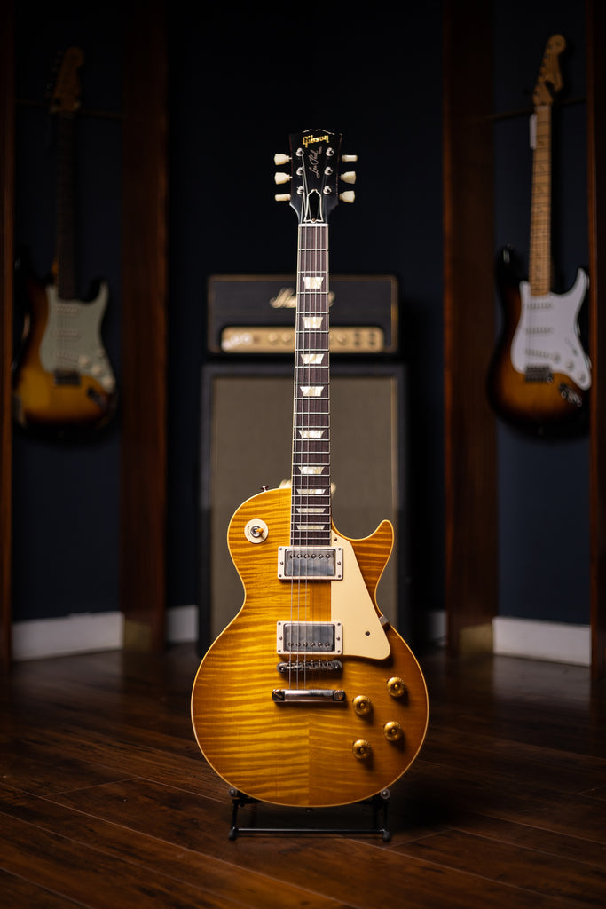 Gibson Custom Shop Murphy Lab 1959 Les Paul Standard Reissue Light Aged Electric Guitar - Dirty Lemon