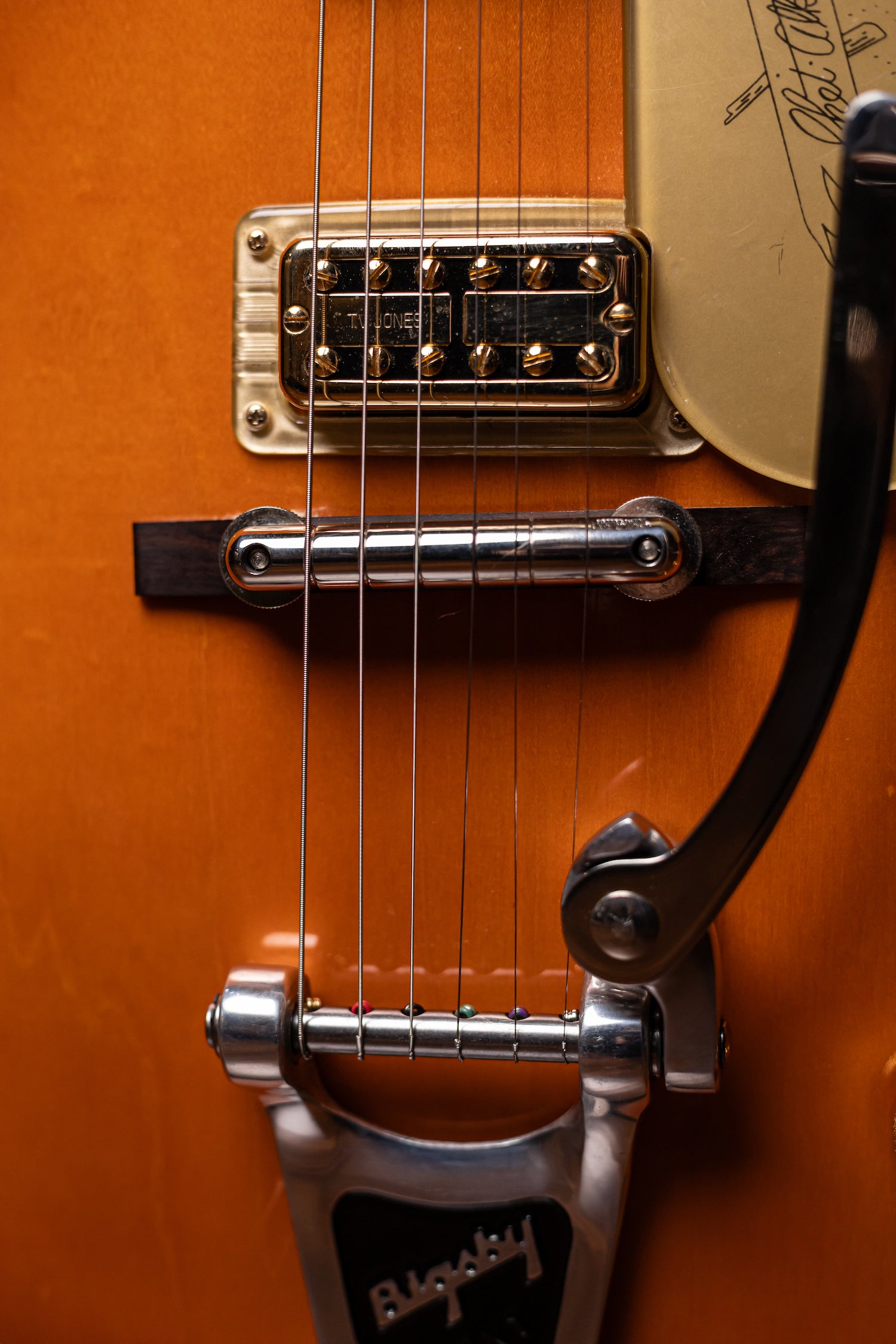 2013 Gretsch G6121 1959 Chet Atkins Electric Guitar - Western Orange