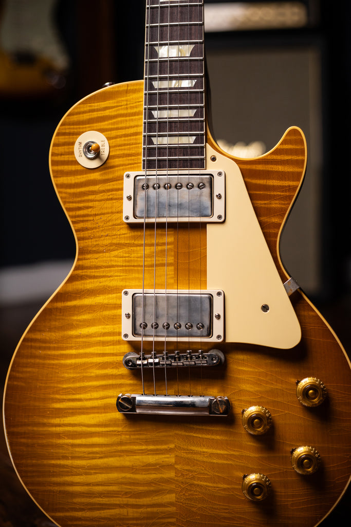 Gibson Custom Shop Murphy Lab 1959 Les Paul Standard Reissue Light Aged Electric Guitar - Dirty Lemon