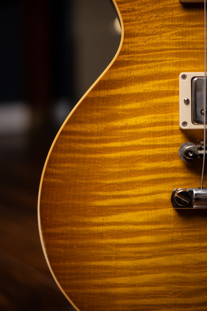 Gibson Custom Shop Murphy Lab 1959 Les Paul Standard Reissue Light Aged Electric Guitar - Dirty Lemon