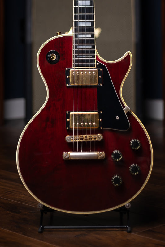 1981 Gibson Les Paul Custom – Wine Red