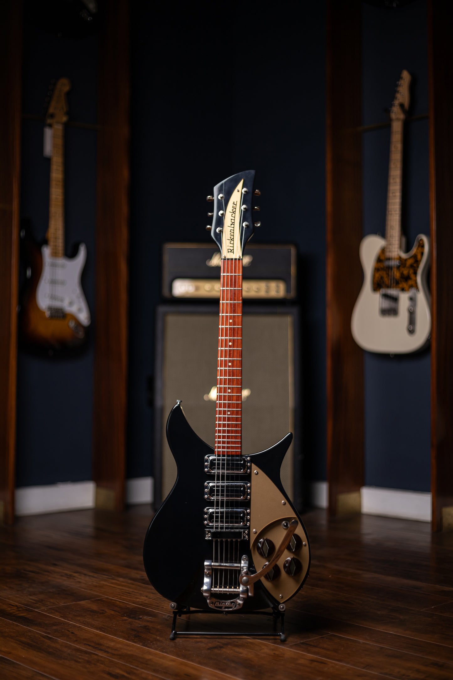 1999 Rickenbacker 325 V64 Reissue Electric Guitar - JetGlo