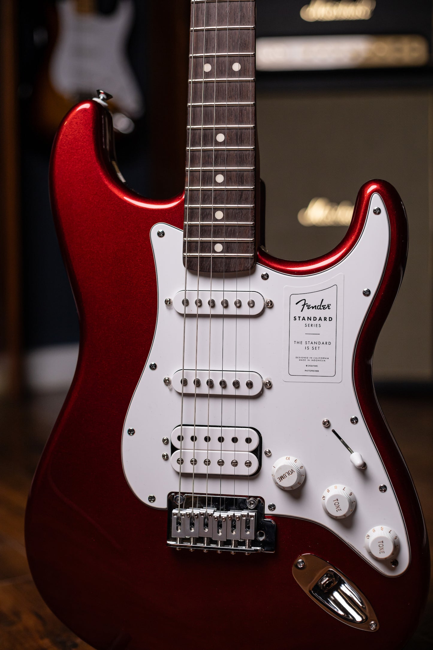 Fender Standard Stratocaster HSS Electric Guitar - Candy Cola
